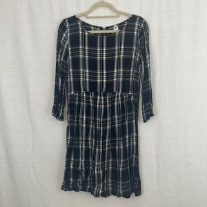 Black and White Plaid Old Navy dress
